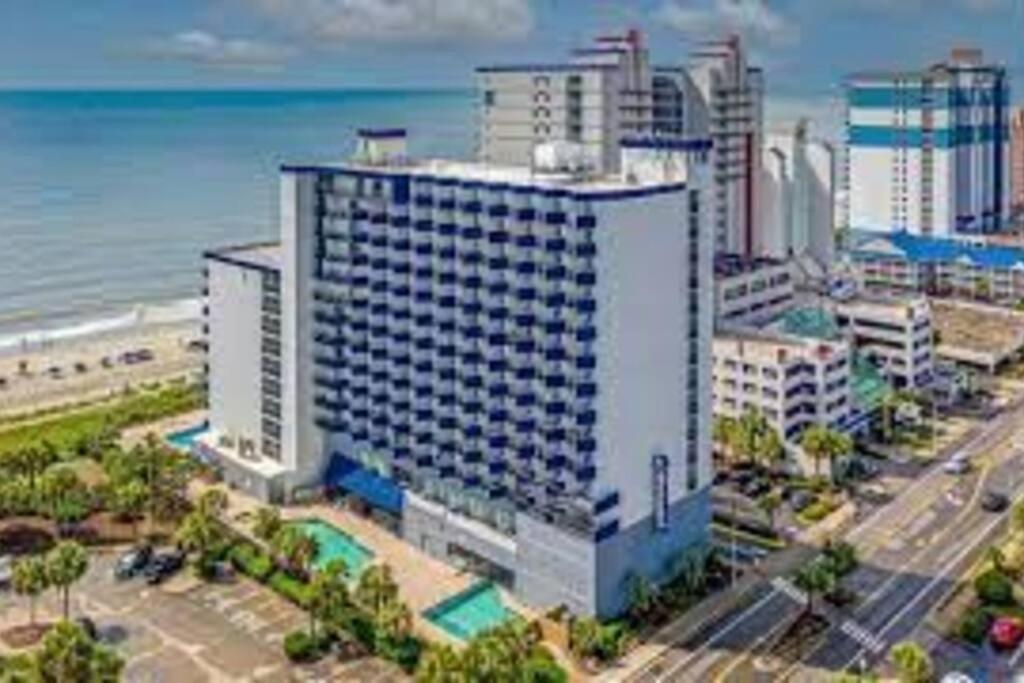 شاطئ ميرتل Royal Retreat-Amazing View-King Bed-1 Bedroom-Full Kitchen-Free Parking-Self Check-In المظهر الخارجي الصورة